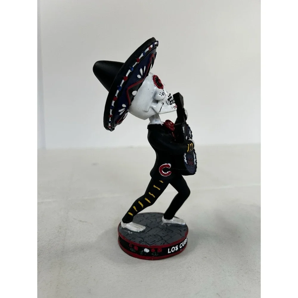 NIB Chicago Cubs Los Cubs MLB Baseball Multi-Color Sugar Skull Bobblehead